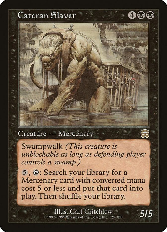 Cateran Slaver [Mercadian Masques] 125