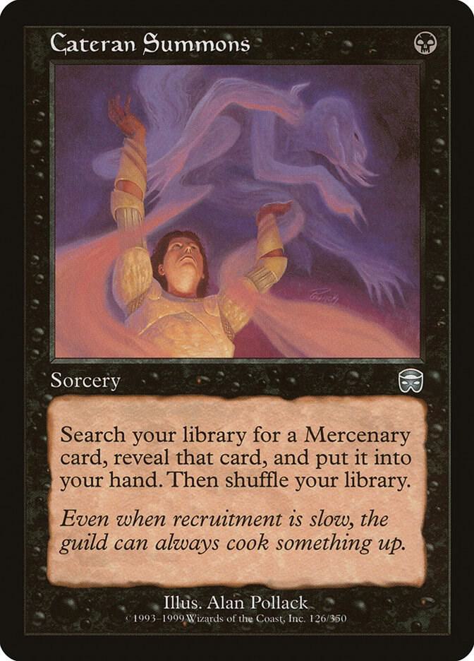 Cateran Summons [Mercadian Masques] 126