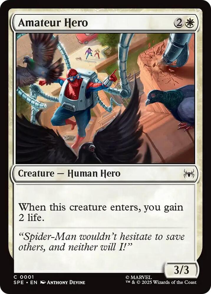 Amateur Hero [Marvel's Spider-Man: Eternal-Legal] 1