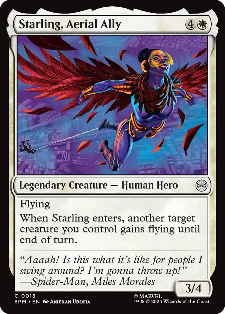 Starling, Aerial Ally [Marvel's Spider-Man] 18