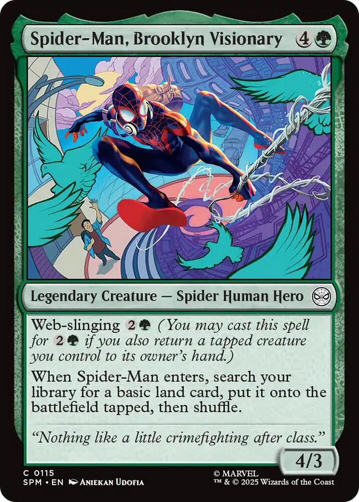 Spider-Man, Brooklyn Visionary [Marvel's Spider-Man] 115