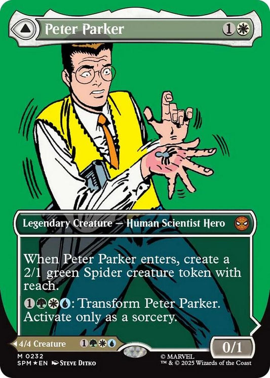 Peter Parker (0232) (Borderless) [Marvel's Spider-Man] 232
