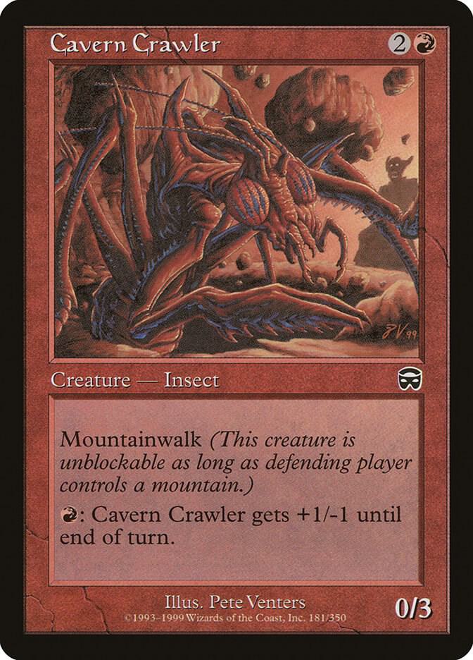 Cavern Crawler [Mercadian Masques] 181