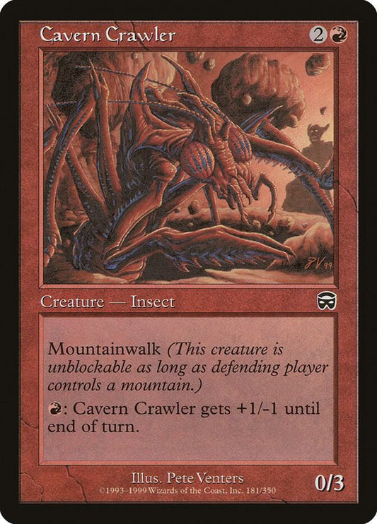 Cavern Crawler [Mercadian Masques] 181