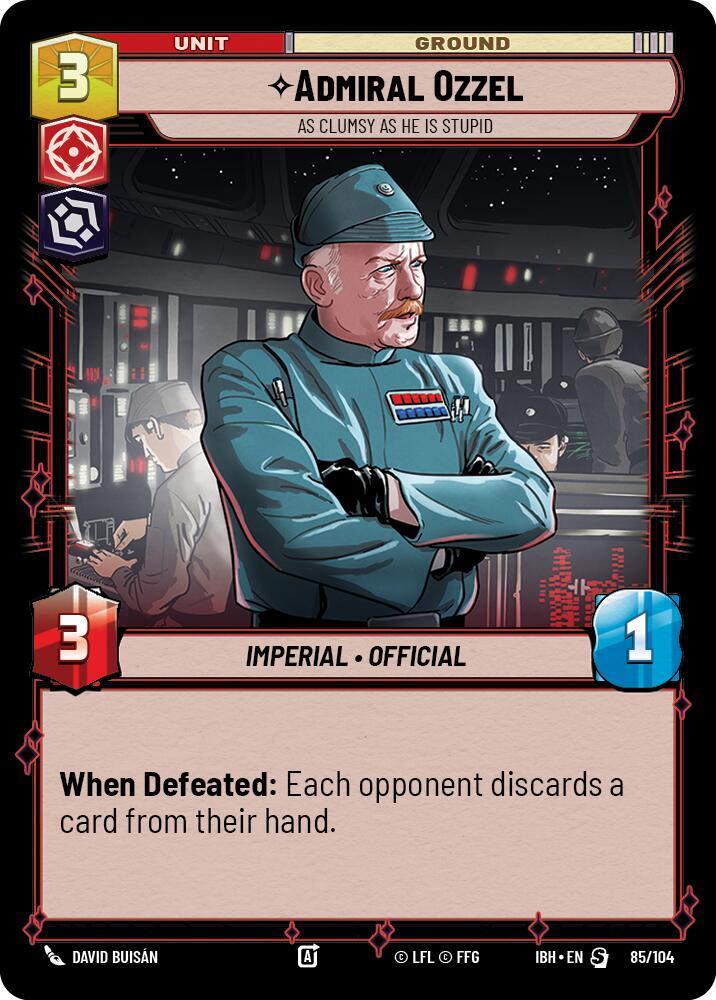 Admiral Ozzel - As Clumsy as He Is Stupid (85/104) [Intro Battle: Hoth] 85/104