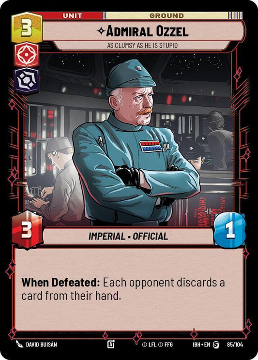 Admiral Ozzel - As Clumsy as He Is Stupid (85/104) [Intro Battle: Hoth] 85/104