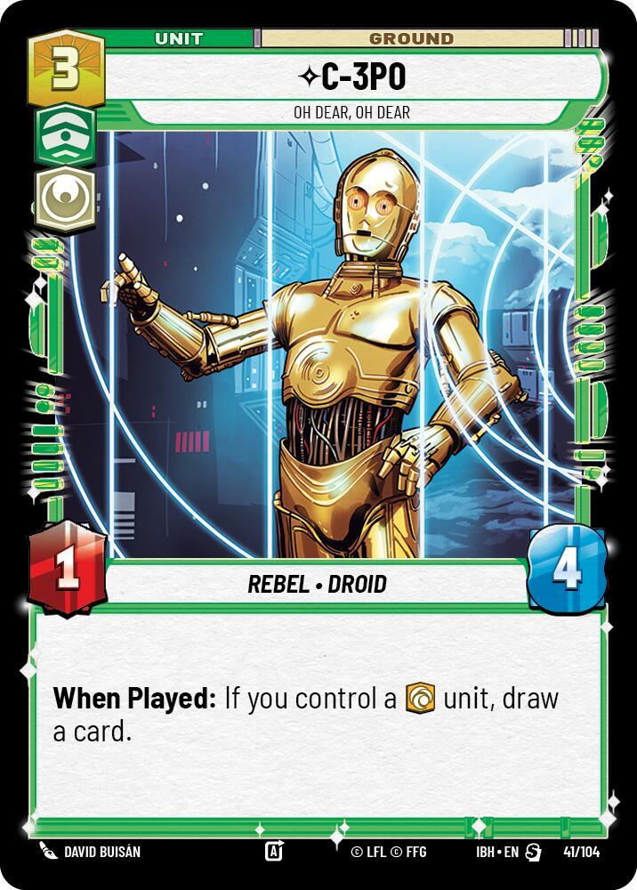 C-3PO - Oh Dear, Oh Dear (41/104) [Intro Battle: Hoth] 41/104