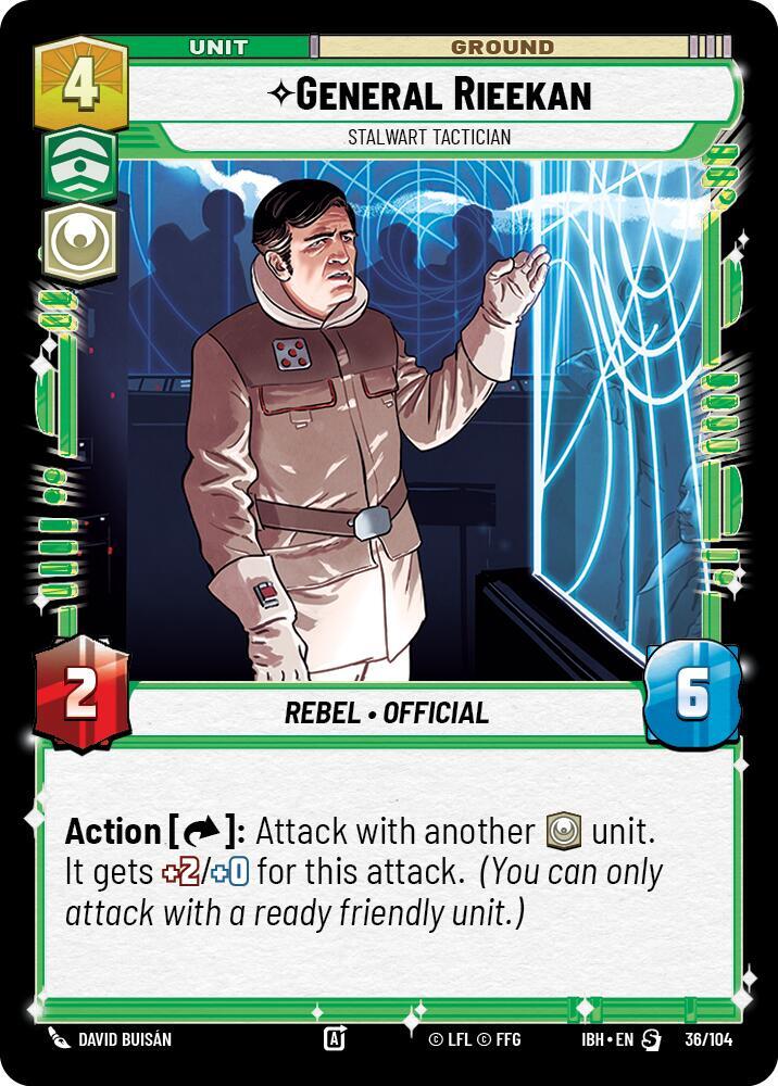 General Rieekan - Stalwart Tactician (36/104) [Intro Battle: Hoth] 36/104