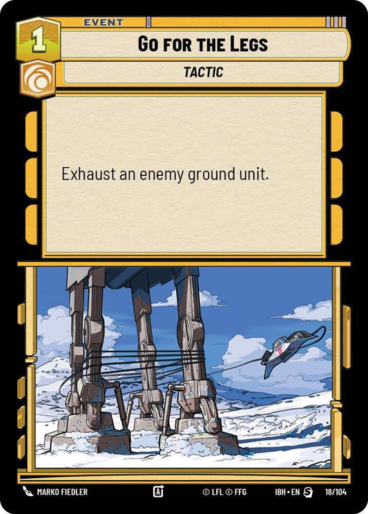 Go for the Legs [Intro Battle: Hoth] 18/104