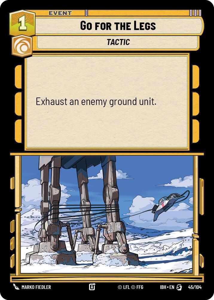 Go for the Legs (45/104) [Intro Battle: Hoth] 45/104