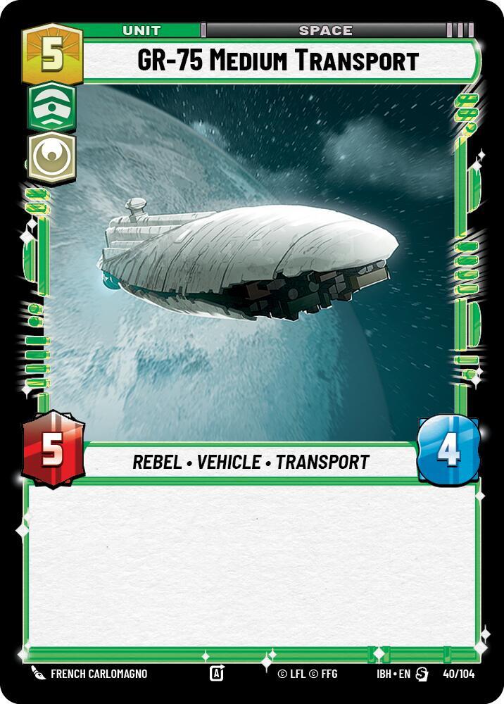 GR-75 Medium Transport (40/104) [Intro Battle: Hoth] 40/104