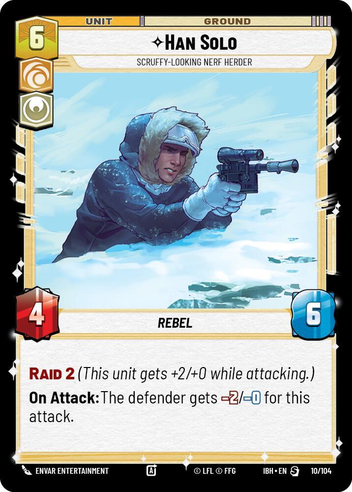 Han Solo - Scruffy-Looking Nerf Herder [Intro Battle: Hoth] 10/104