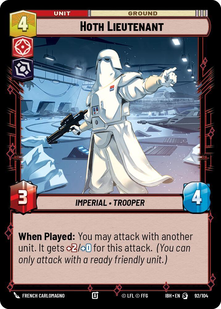 Hoth Lieutenant (92/104) [Intro Battle: Hoth] 92/104