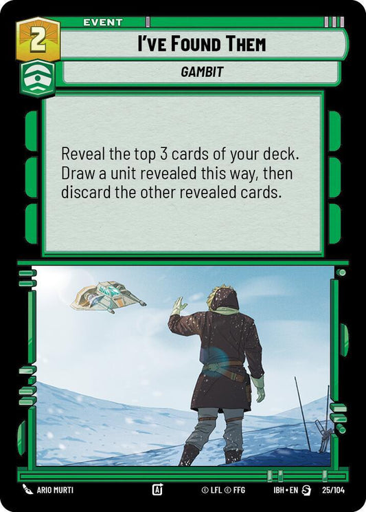 I've Found Them (25/104) [Intro Battle: Hoth] 25/104