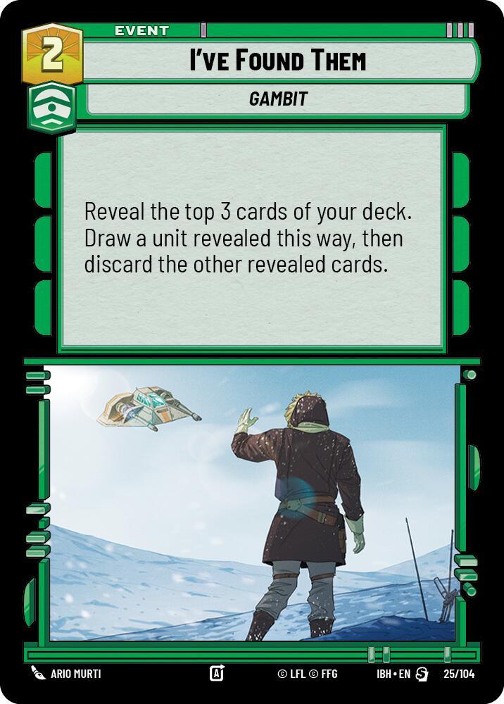 I've Found Them (25/104) [Intro Battle: Hoth] 25/104