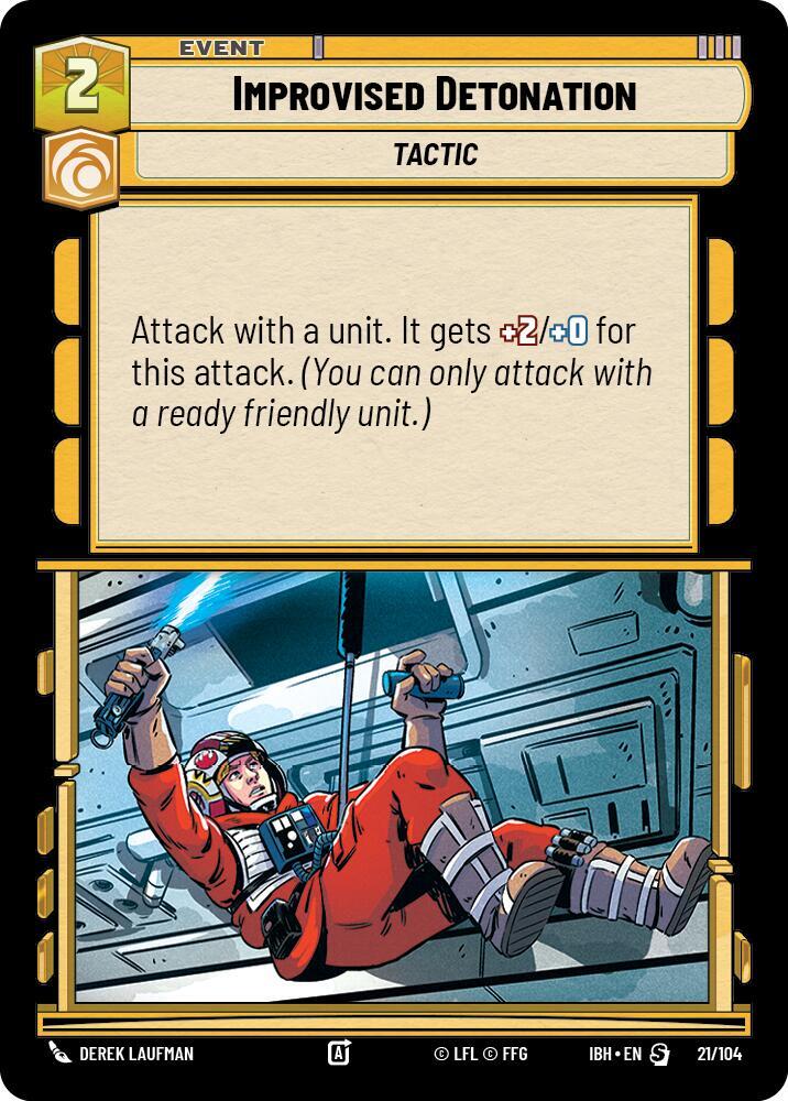 Improvised Detonation [Intro Battle: Hoth] 21/104
