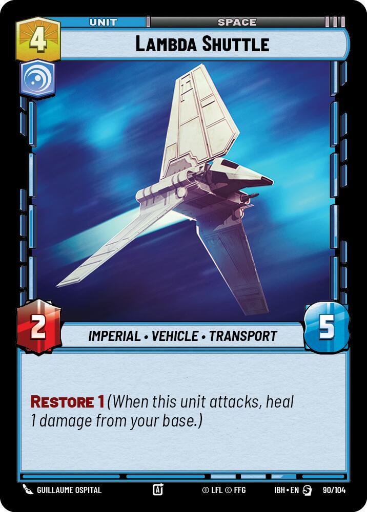 Lambda Shuttle (90/104) [Intro Battle: Hoth] 90/104