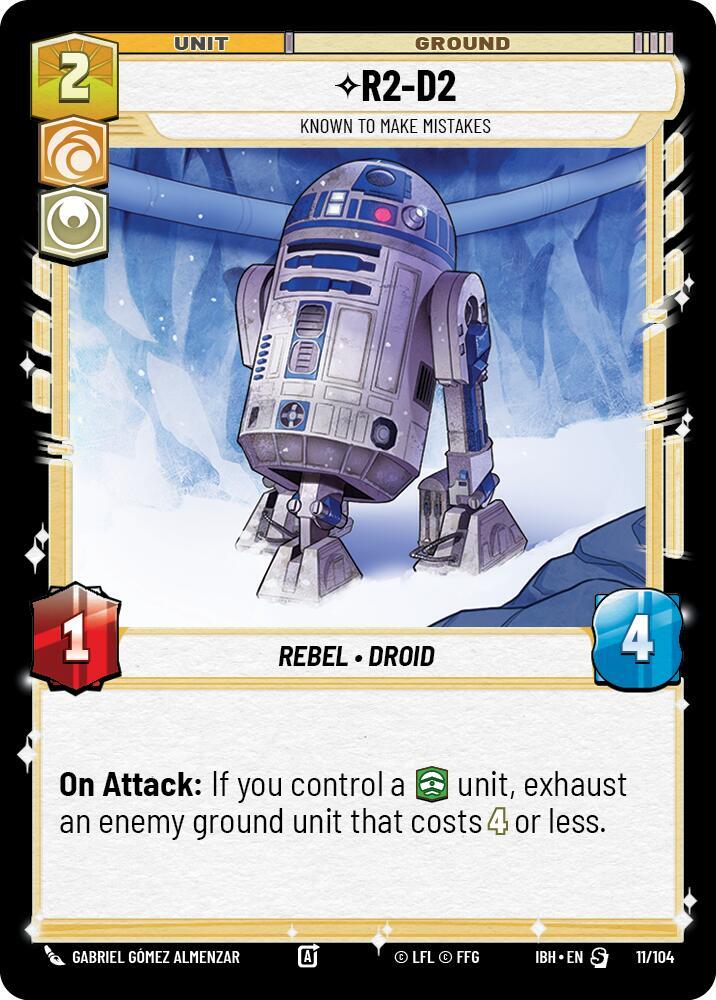 R2-D2 - Known to Make Mistakes [Intro Battle: Hoth] 11/104