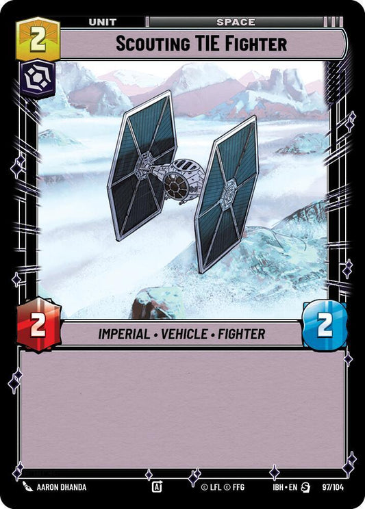 Scouting TIE Fighter (97/104) [Intro Battle: Hoth] 97/104