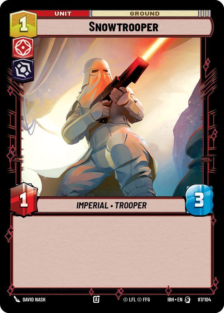 Snowtrooper (87/104) [Intro Battle: Hoth] 87/104