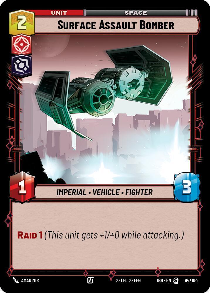 Surface Assault Bomber (94/104) [Intro Battle: Hoth] 94/104