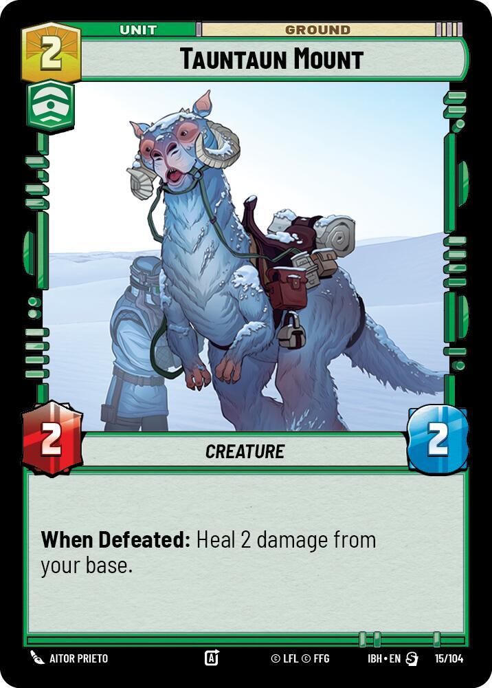 Tauntaun Mount [Intro Battle: Hoth] 15/104