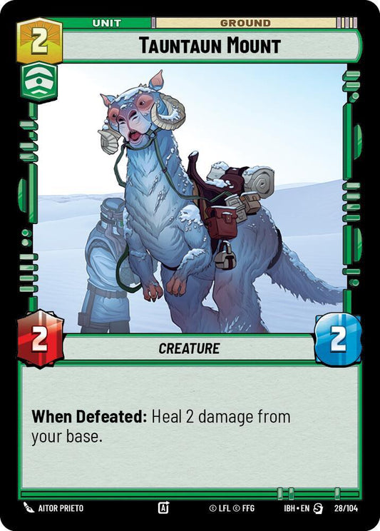 Tauntaun Mount (28/104) [Intro Battle: Hoth] 28/104
