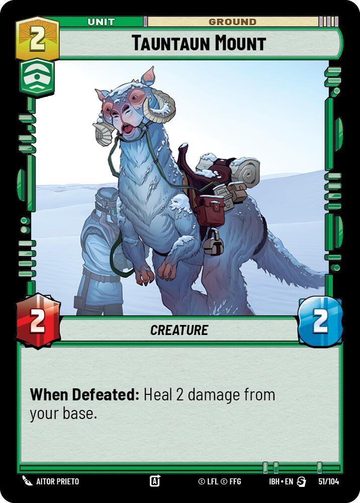Tauntaun Mount (51/104) [Intro Battle: Hoth] 51/104