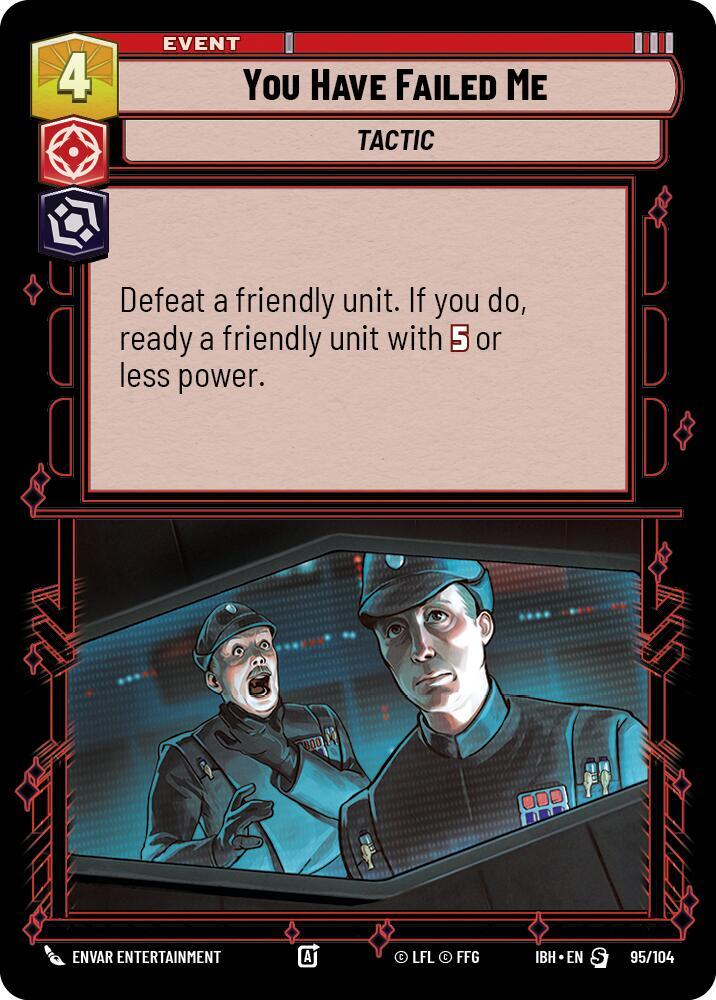 You Have Failed Me [Intro Battle: Hoth] 95/104