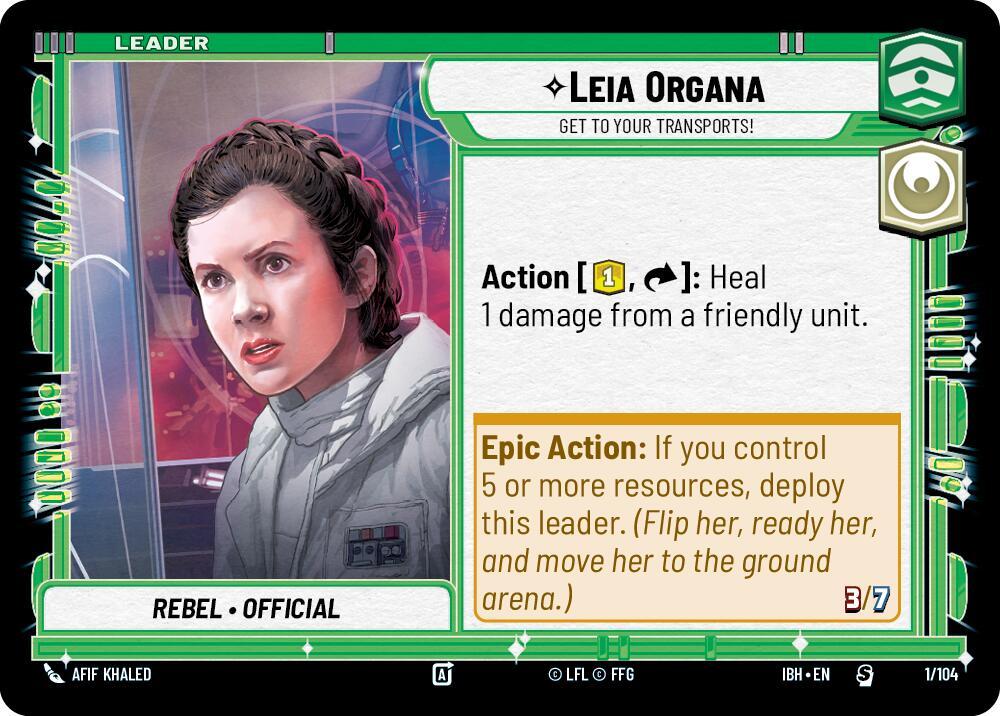 Leia Organa - Get To Your Transports! [Intro Battle: Hoth] 1/104