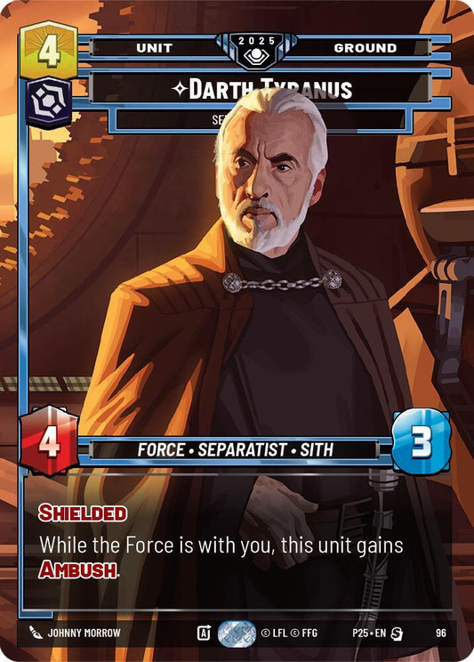 Darth Tyranus - Servant of Sidious [Organized Play Promos] 96