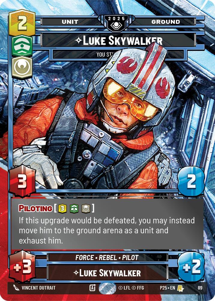 Luke Skywalker - You Still With Me? [Organized Play Promos] 89