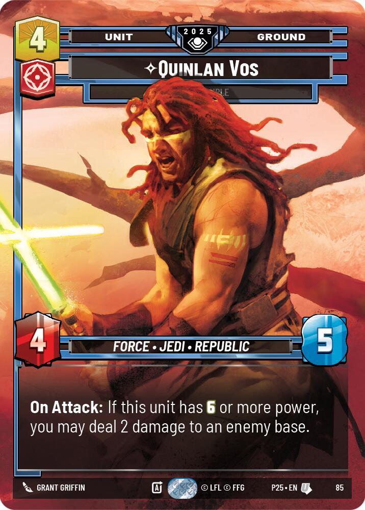 Quinlan Vos - Dark Disciple [Organized Play Promos] 85