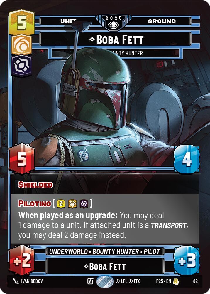 Boba Fett - Feared Bounty Hunter [Organized Play Promos] 82