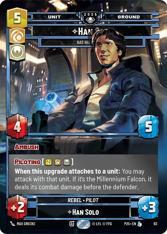 Han Solo - Has His Moments [Organized Play Promos] 93