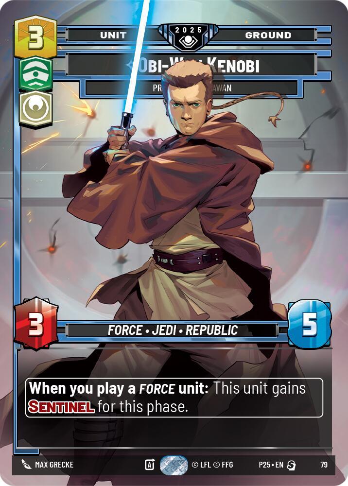 Obi-Wan Kenobi - Protective Padawan [Organized Play Promos] 79