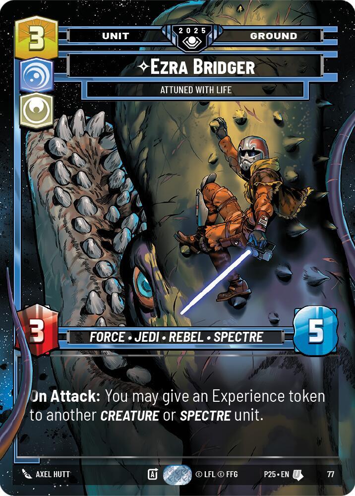 Ezra Bridger - Attuned With Life [Organized Play Promos] 77
