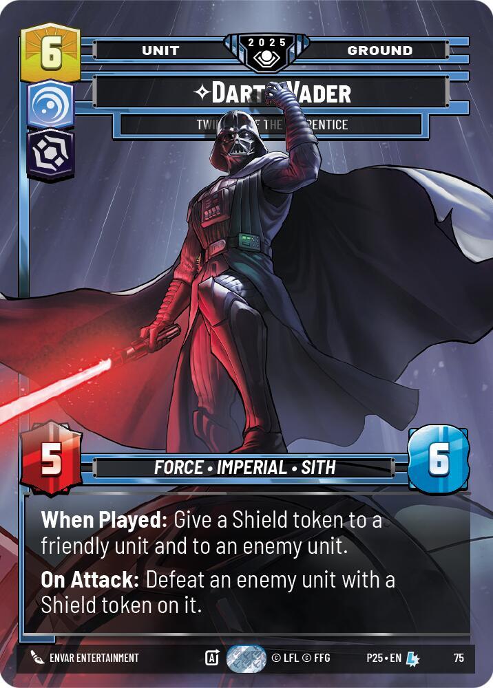 Darth Vader - Twilight of the Apprentice [Organized Play Promos] 75