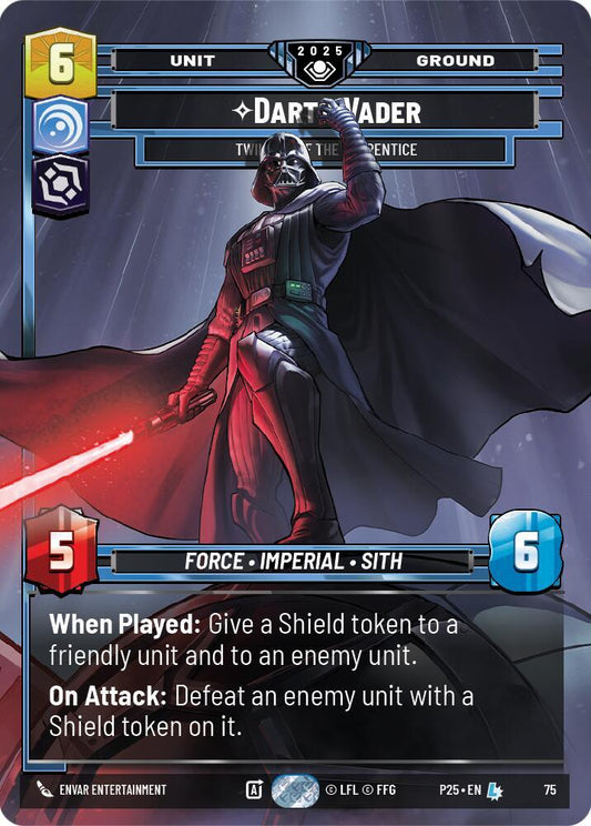 Darth Vader - Twilight of the Apprentice [Organized Play Promos] 75