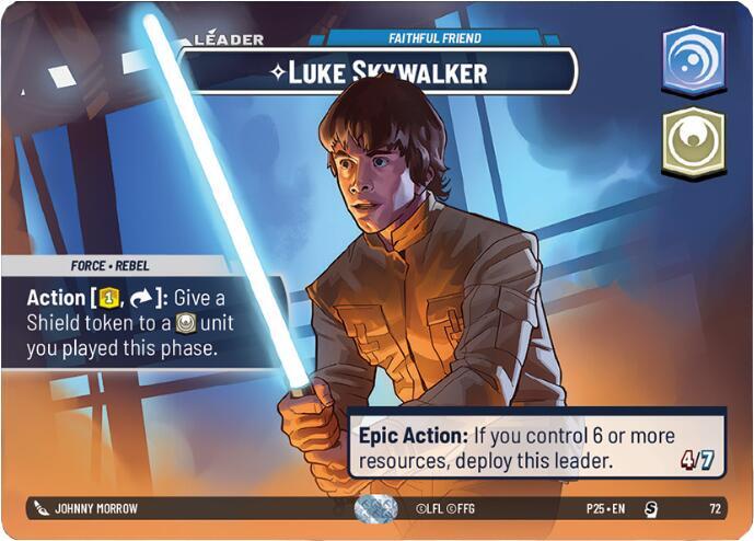 Luke Skywalker - Faithful Friend [Organized Play Promos] 72