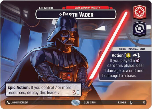 Darth Vader - Dark Lord of the Sith [Organized Play Promos] 73