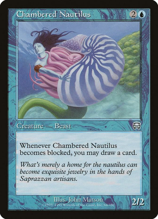 Chambered Nautilus [Mercadian Masques] 64