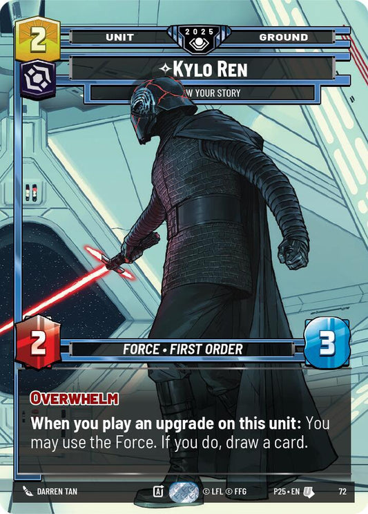 Kylo Ren - I Know Your Story [Organized Play Promos] 72