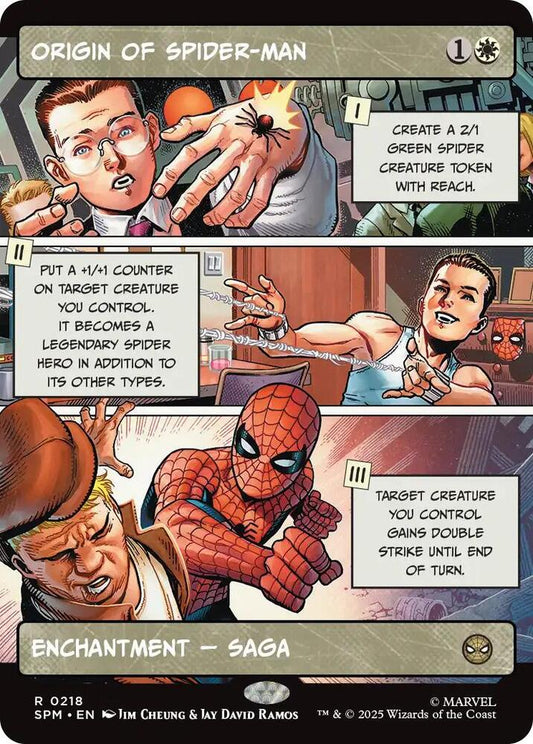 Origin of Spider-Man (Borderless) [Marvel's Spider-Man] 218