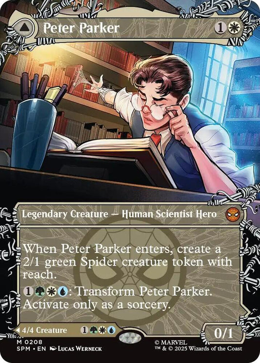 Peter Parker (0208) (Borderless) [Marvel's Spider-Man] 208