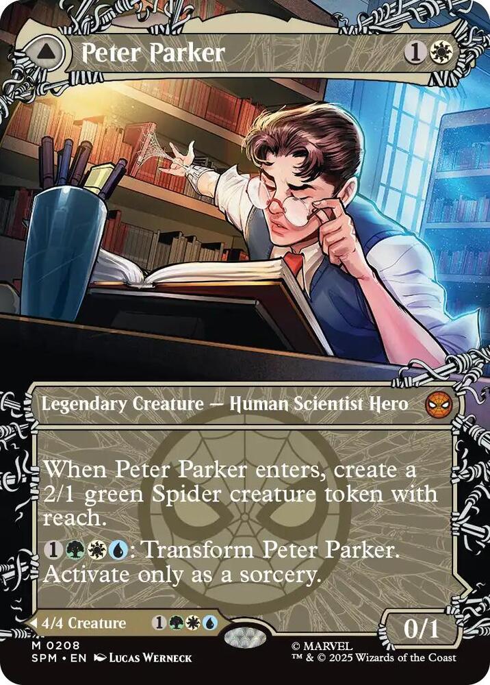 Peter Parker (0208) (Borderless) [Marvel's Spider-Man] 208