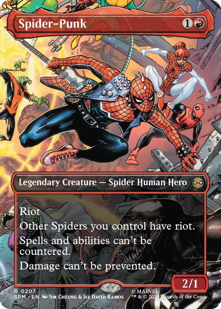 Spider-Punk (0207) (Borderless) [Marvel's Spider-Man] 207