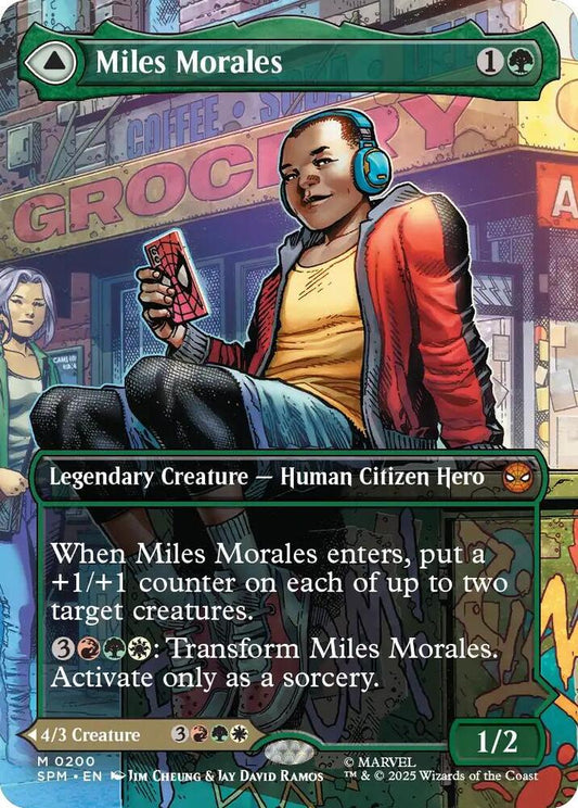 Miles Morales (0200) (Borderless) [Marvel's Spider-Man] 200