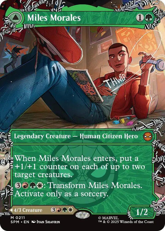 Miles Morales (0211) (Borderless) [Marvel's Spider-Man] 211