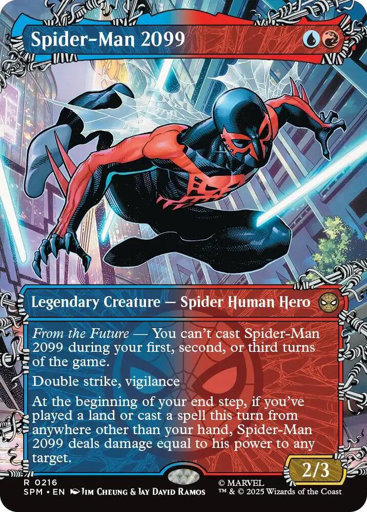 Spider-Man 2099 (0216) (Borderless) [Marvel's Spider-Man] 216